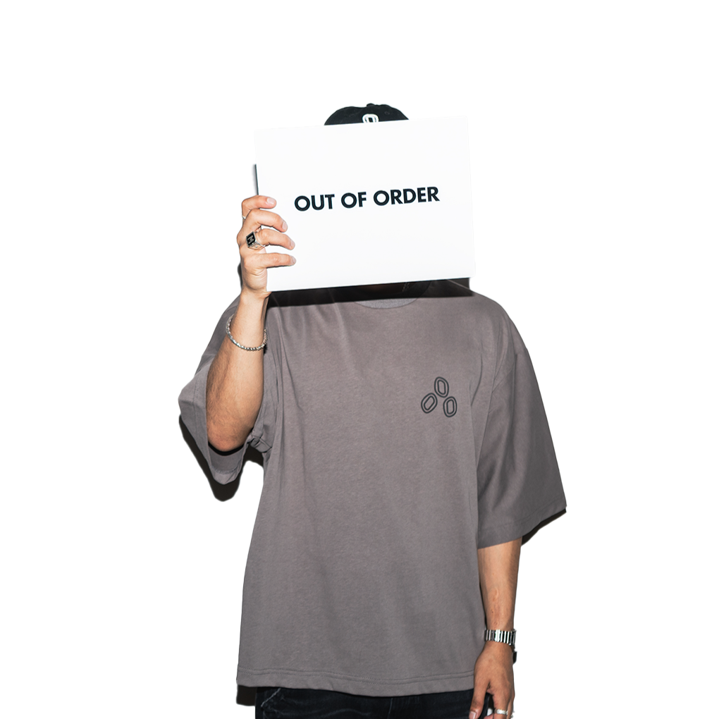 GRAY BOXY T-SHIRT