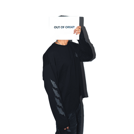 BLACK WINGS LONG-SLEEVE