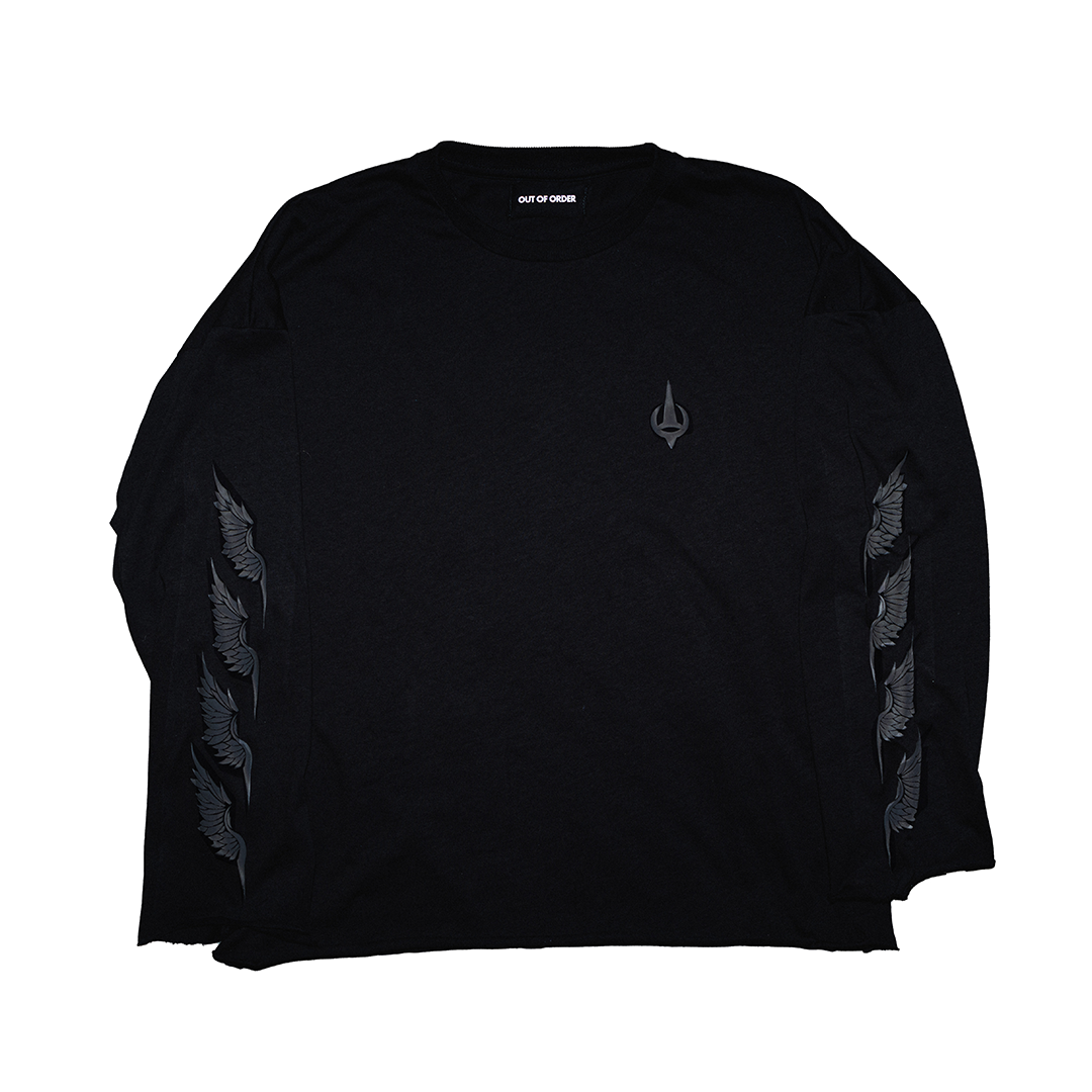 BLACK WINGS LONG-SLEEVE